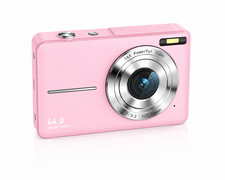 Digital Camera for Kids, 1080P FHD Camera, 44MP Point 32GB Card
