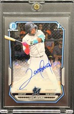 2026 Bowman Luis Arana Chrome Auto Autograph 1st Prospect #CPA-LA Marlins