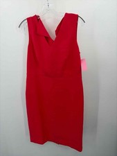 Pre-Owned Ann Taylor Red Size 6 Short Sleeveless Dress