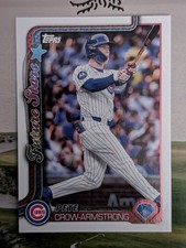 2025 Topps Series 1 Pete Crow-Armstrong Future Stars Red Foil #290 Chicago Cubs