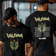 Zakk Sabbath American Winter Tour 2025 Schedule Tour Dates Spider Art Two Shirt
