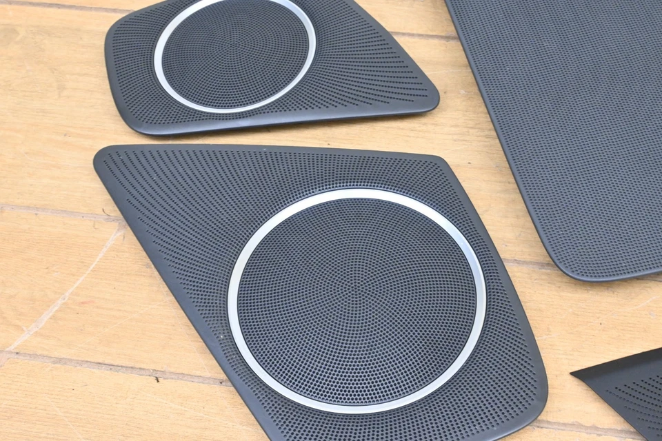 09-16 AUDI A4 S4 B8 B8.5 Juego de cubierta de altavoz Bang & Olufsen para puerta de tablero OEM Foto 3 de 4