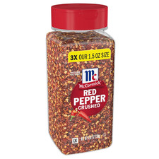 McCormick Crushed Red Pepper, Hot Spicy Chili Flakes for Cooking, 4.6oz