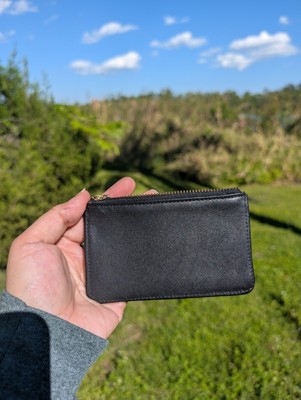 Vintage Coach Black Mini Skinny Case Wallet 6902 | eBay