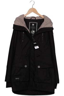 ragwear Mantel Damen Jacke Parka Gr. M Baumwolle Schwarz #np8dv8e