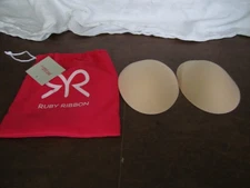 New Ruby Ribbon Set Beige Petals Size OOL And RR Logo Drawstring Bag