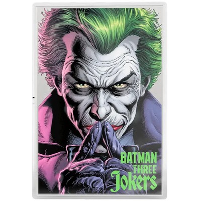 Silbermünznote Batman  DC Comics  Three Jokers (2.) The Criminal  2026 - 1 Oz PP
