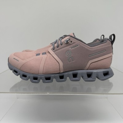 Brand New On Running Cloud 5 Waterproof Rose Fossil 59.98527 Shoe Women's Size 6