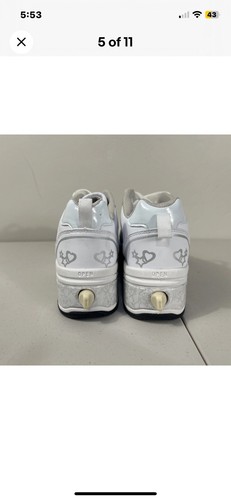 Agloat Women’s Skate Shoes Retractable Rollers Pop Out White Size US 4 - Picture 7 of 8
