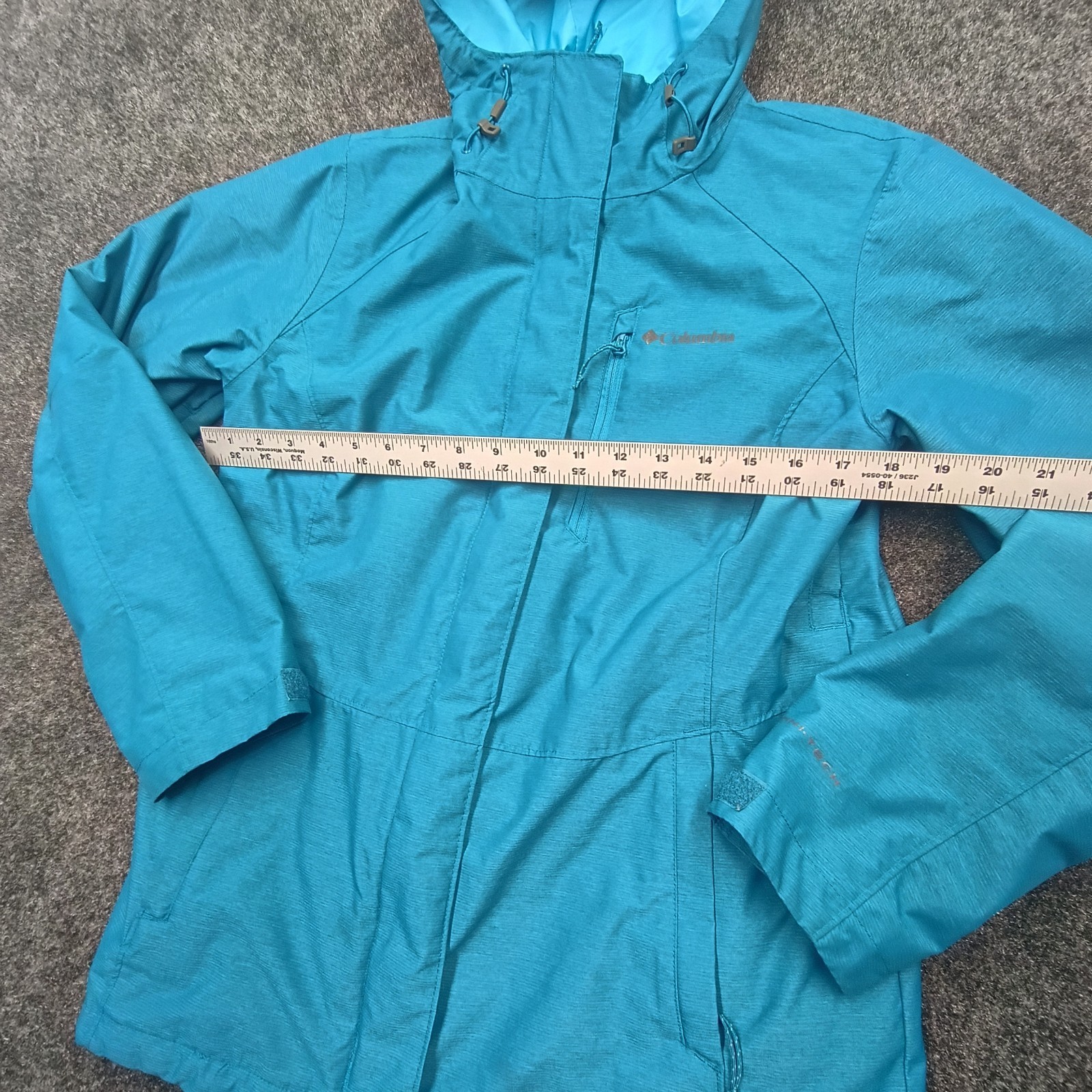 Blue Medium Columbia Interchange Jacket Outer She… - image 3