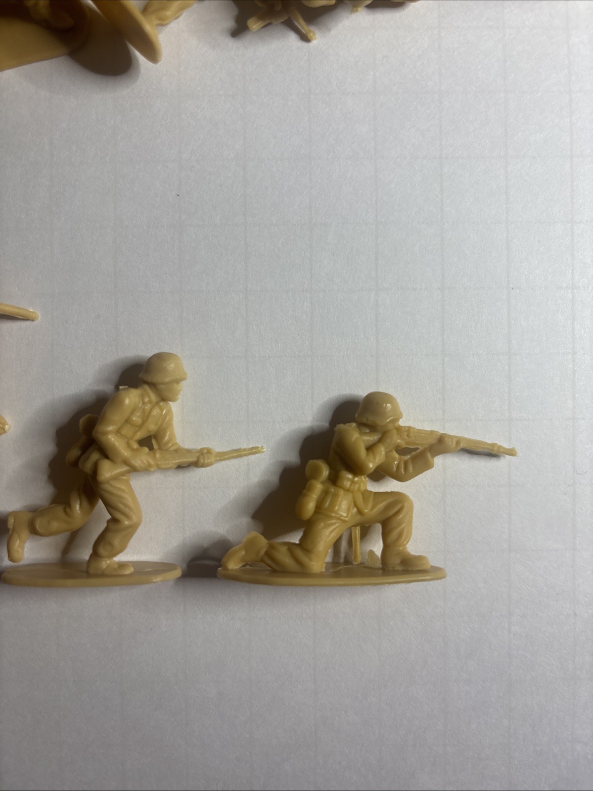 200+ Figures! WW2 German Infantry Plastic Army Men Tan 1/35 Classic Toy Soldier
