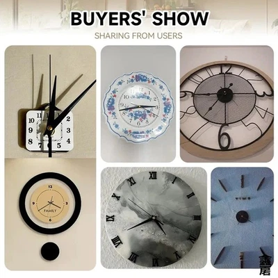 5168 Silent Quartz Clock Movement Motor DIY Replacement Repair Mechanism Kit