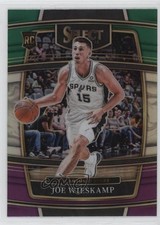 2021-22 Panini Select Concourse Green White Purple Prizm Joe Wieskamp #18 0g8o