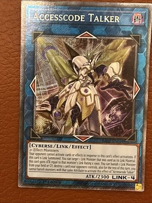 ヘデントール　スペシャルインサートカード Accesscode Talker (Platinum Secret Rare) RA02-EN044 25th