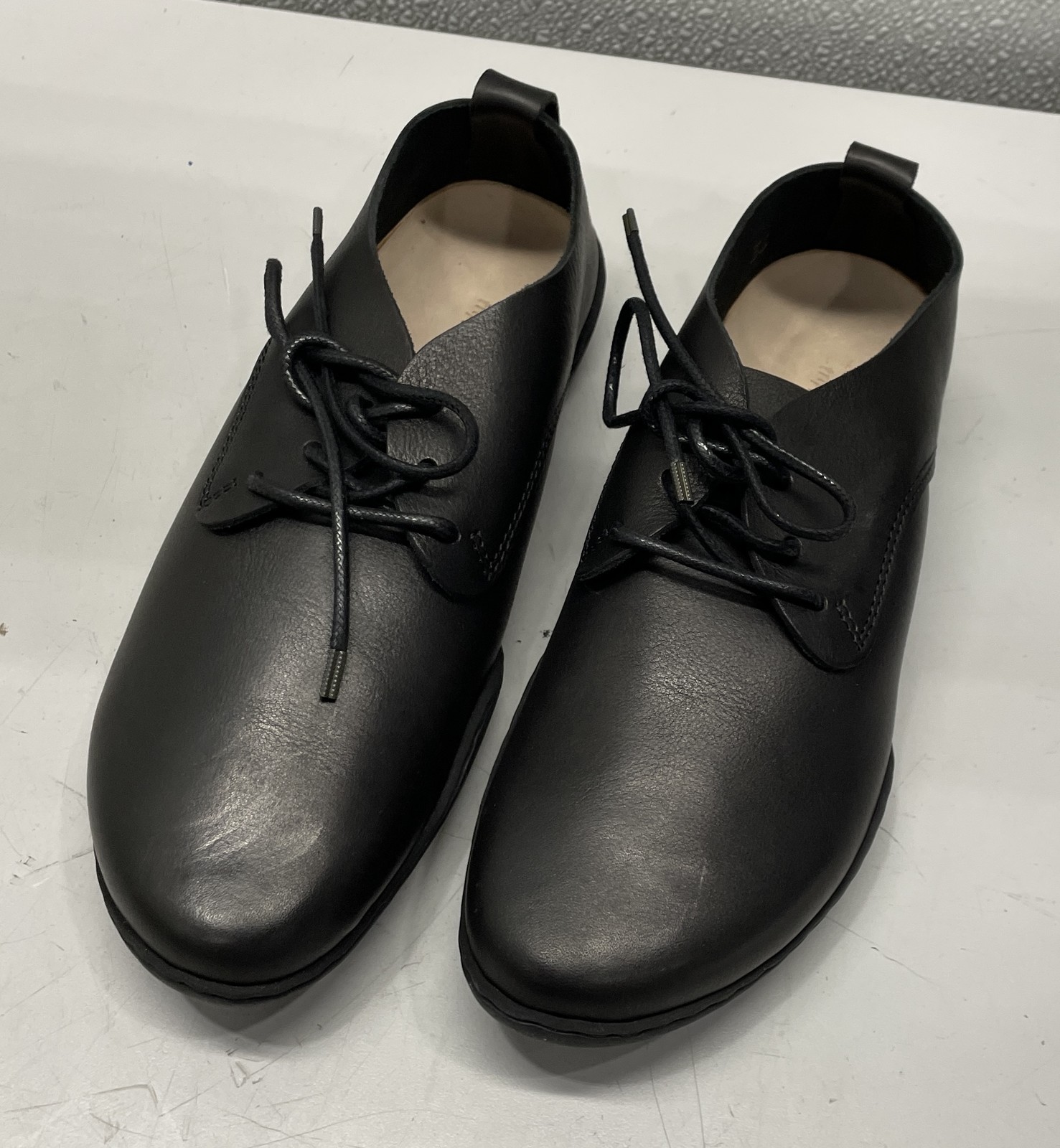 Trippen Pot Lace Up Women's Comfort Shoes Black Size 10