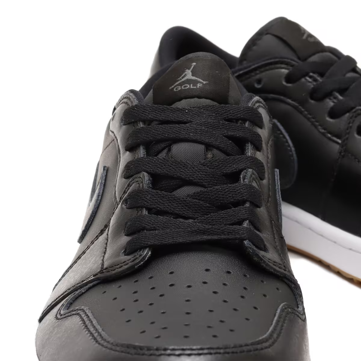 シューズ(男性用) Nike Air Jordan 1 Low Golf Black Gum 26 Nike “Air Jordan 1 Low G” Men's Athletic Low Gravity Golf