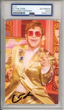 Elton John SIGNED Album Cover Photograph PSA DNA COA Certified AUTOGRAPH AUTO