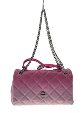 MARC JACOBS Shoulder Bag Leather PNK