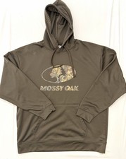 Mossy Oak Brown Polyester Sweatshirt Pullover Size XL Insulated