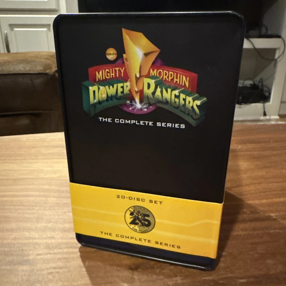 Mighty Morphin Power Rangers Complete Series Shout Steelbook DVD Box Set Tested - Image 2 of 4