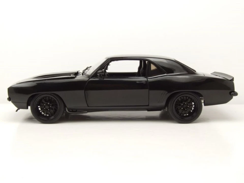 Chevrolet Camaro Street Fighter Convict 1969 Nero Modellino 1:18 Acme - Immagine 3 di 4