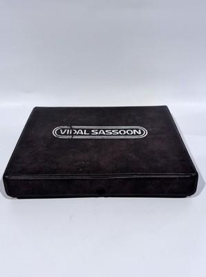Vintage 80s Vidal Sassoon Professional Travel Curling Iron Brush Set VS 125 GUC