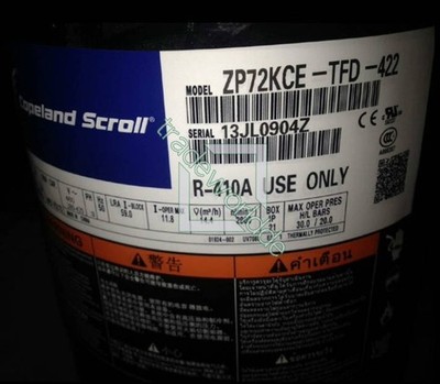 One NEW Compressor ZP72KCE-TFD-422