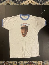Vintage Rare ScreenSrars Braum’s 1980s Ernest KnoWhutImean? Jim Varney T-shirt