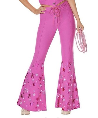 Spirit Barbie The Movie Adult Barbie Custome Pants, Cowgirl Size Small