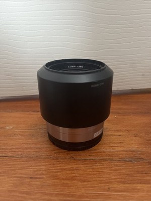 Sony E 50mm f/1.8 OSS Autofocus APS-C Lens for E-Mount, Silver {49} SEL50F18