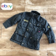 Giacca Belstaff TRIALMASTER in cotone cerato per bambini 🧒 taglia 3