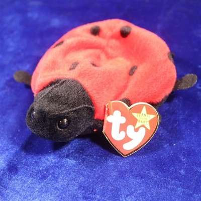 Ty Beanie: Lucky DOB 5-1-95 P.V.C. Pellets 4th Generation (x362)