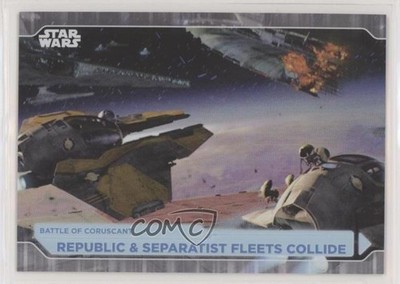 2021 Topps Star Wars Battle Plans Republic & Separatist Fleets Collide #21 a2v