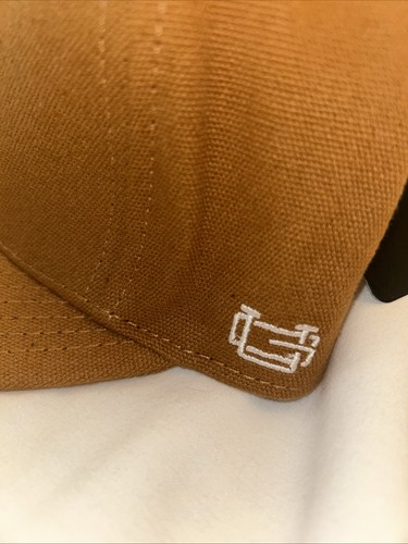 Dallas Cowboys Hut Canvas flache Krempe verstellbar Snapback Cap Carhartt-Stil - Bild 4 von 14