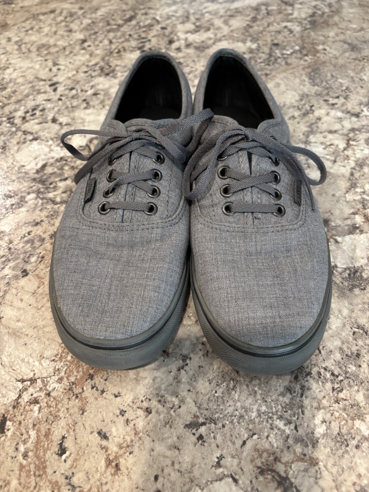 SAOLA Scarpe da skate VANS grigie stringate da uomo taglia 9 5