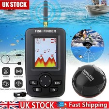 Fish Finder Sonar Sensor Wireless Echo Sounder Fishing Detector Mount Bait Boat