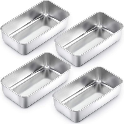 Loaf Pan 9¼'' × 5'' Bread Loaf Pans Meatloaf Pan Stainless Steel Baking Bread