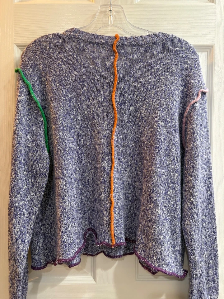 Nuevo suéter suéter tejido ligero caballete ropa para mujer talla pequeña Foto 3 de 4