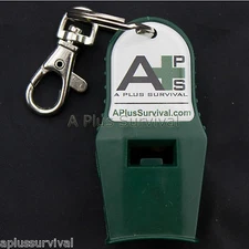 Green Search & Rescue Whistle For Saving Life! Survival Emergency Kits 120 db+