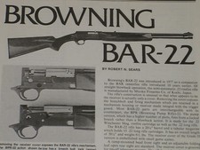 BROWNING BAR-22 SEMI-AUTO RIFLE EXPLODED VIEW