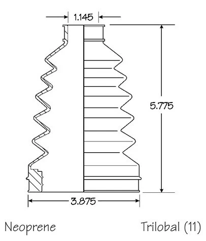Juego de 4 kit de arranque de eje CV delantero interior exterior para Dodge Ram 1500 2006-10 4x4 Foto 4 de 4