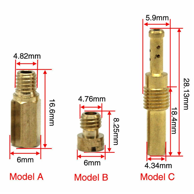 40Pcs For PWK Keihin OKO Carbs Carburetor Main Jets with Slow Pilot Jets Set UK - Image 4 of 4