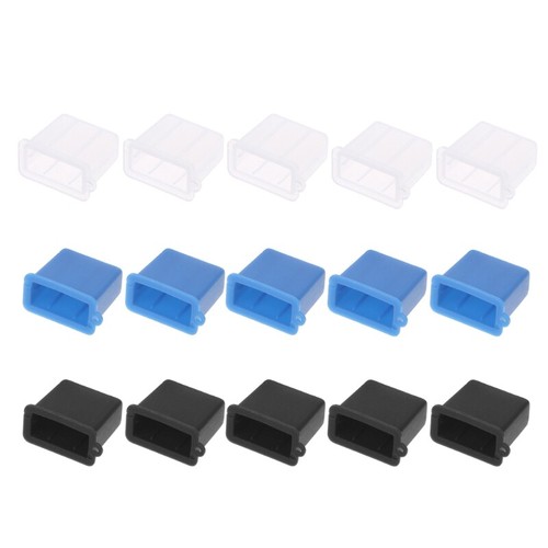 5Piece/ Pack Plastic USB Male Anti-dust Plug Stopper Cap Cover Protector Lids - 第 1/11 張圖片