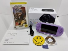 SONY PSP-3000 Console Lilac Purple Handheld system Playstation OEM Tested Good