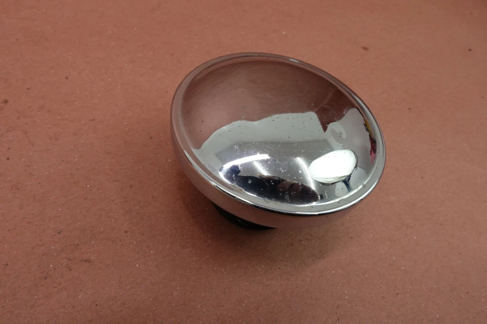 Harley Davidson Road King 1999-2006 FLHRCI tapa del tanque de combustible cromado Foto 3 de 4