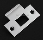 <!--F#f_0-->Polished Chrome T Type Door Lock Latch Striker Strike Plate Pad Locking Catch<!--F/-->