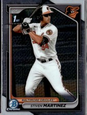 2024 Bowman Chrome #BCP-229 Stiven Martinez Prospects