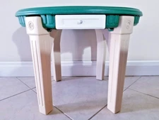 Step2 LifeStyle Granite Look Table Top with Storage Drawer for Playroom - RARE