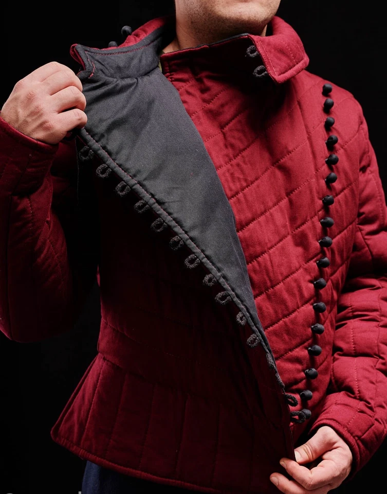 HEMA JACKET WITH Thick Padded Costume sca Armor Aketon Jacket - Image 4 of 4