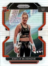 2022 Panini Prizm WWE #182 Emilia McKenzie Silver